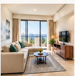 Apartment living space